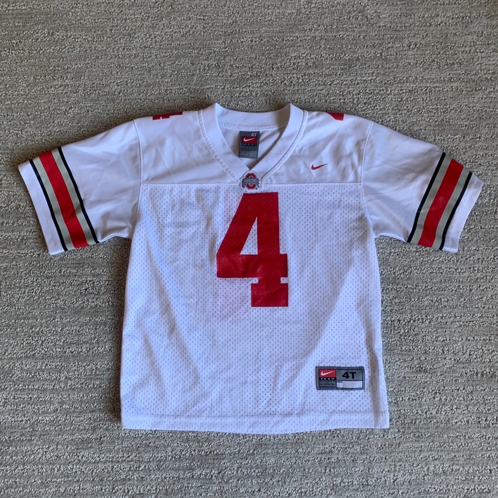 Nike Ohio State Buckeyes Football Jersey #4, 4T